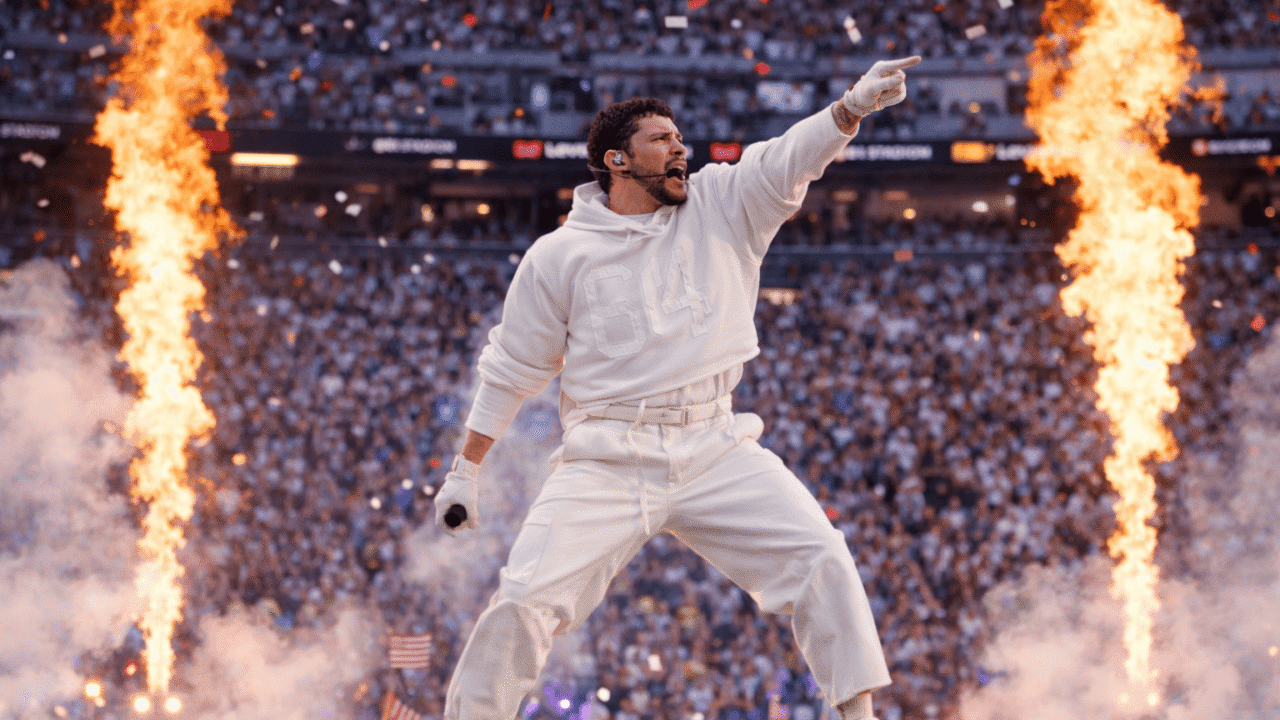 El halftime que no estaba en los papeles