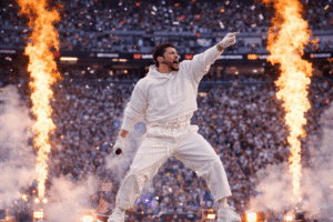 El halftime que no estaba en los papeles